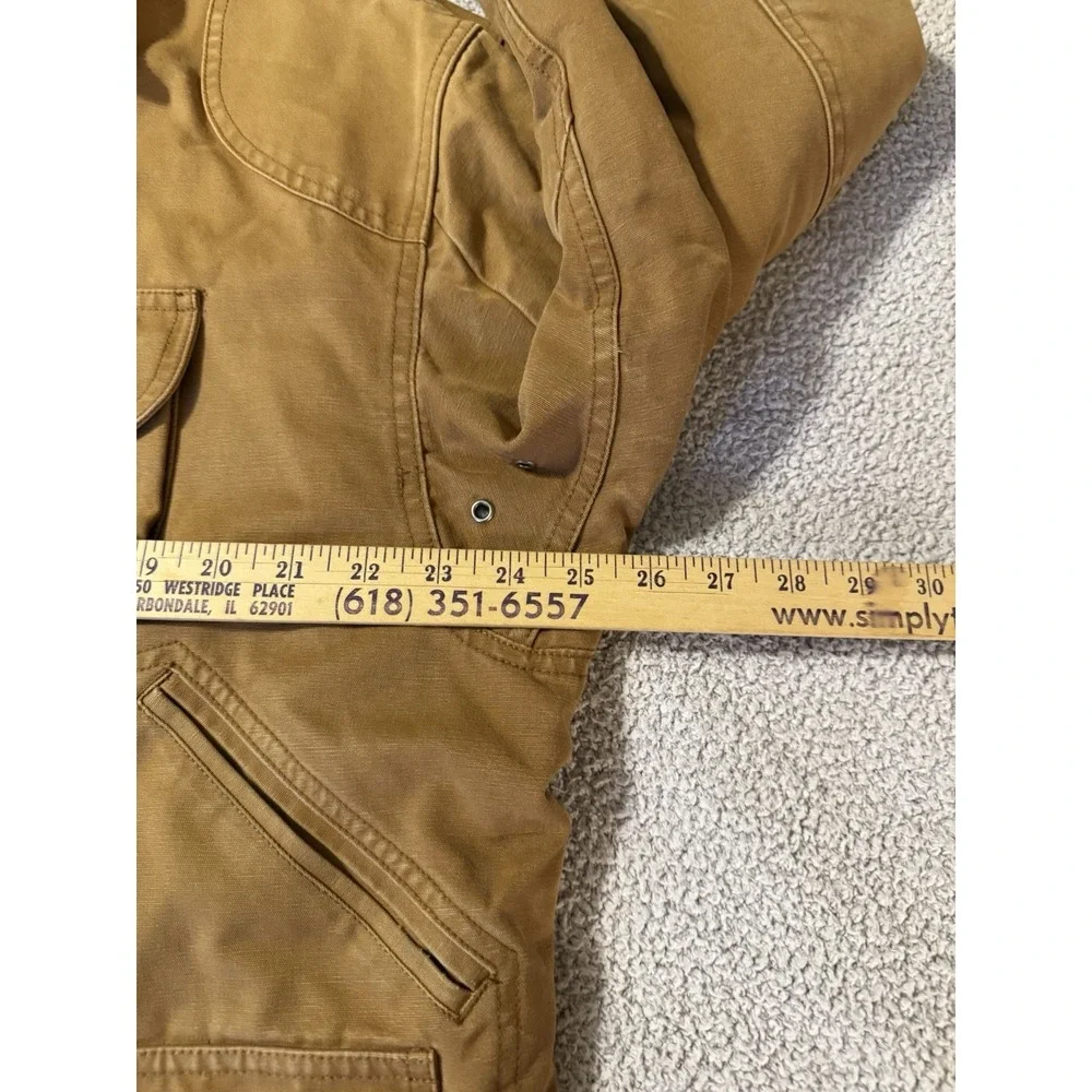 Vintage Polo Ralph Lauren Canvas Jacket Men's M Sportsman Duck Hunting Insulated